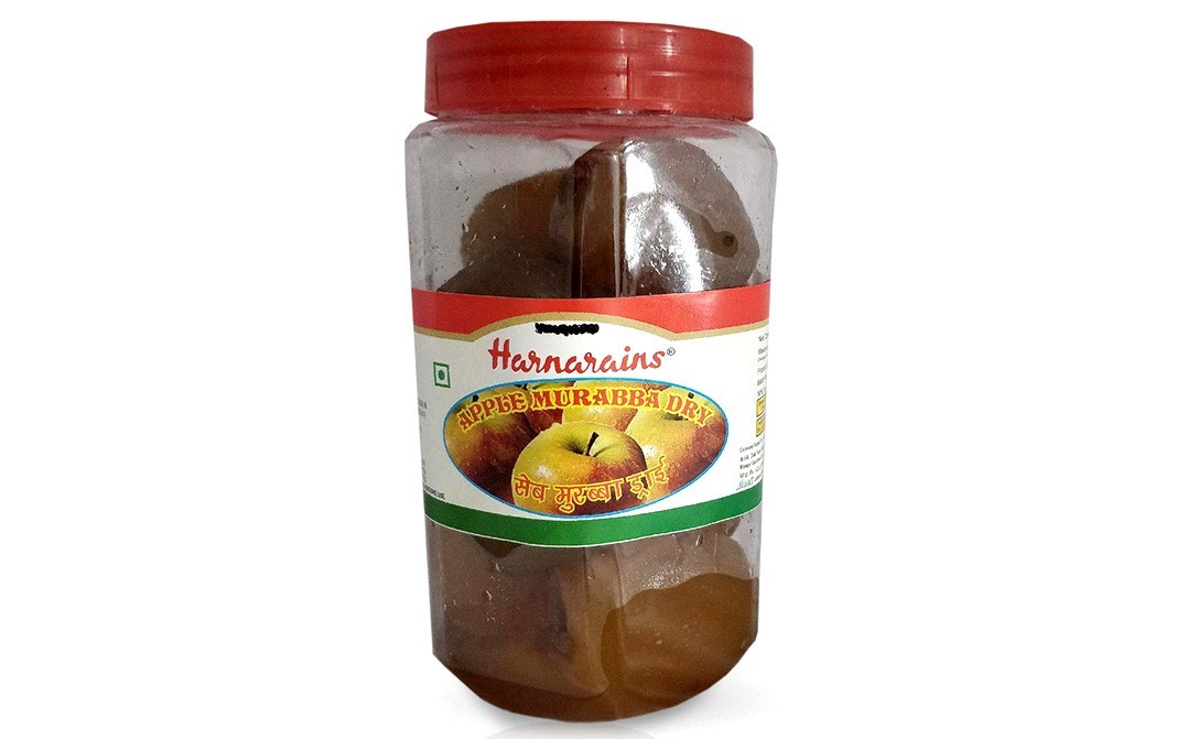 Harnarains Apple Murabba Dry    Plastic Jar  998 grams